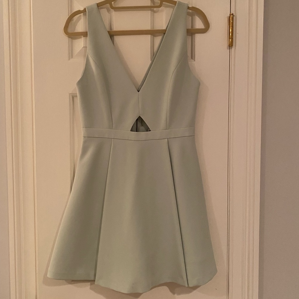 Alice + Olivia sea form green dress